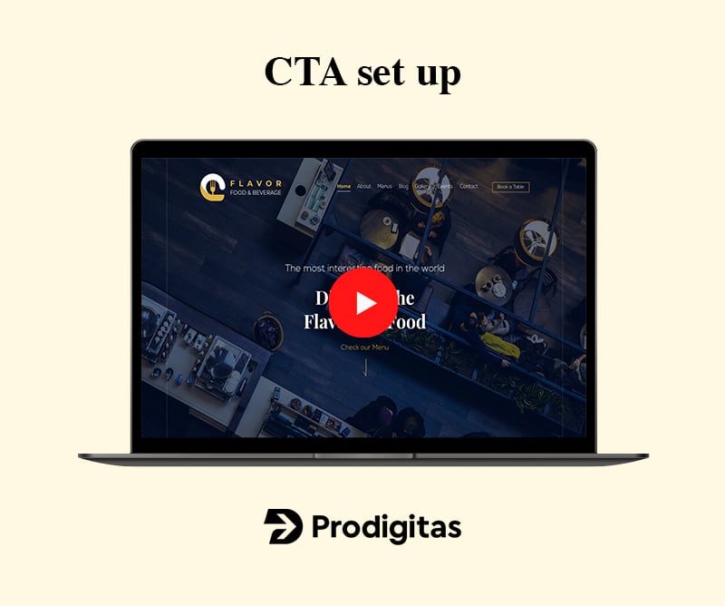 CTA set up